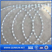 Hot Dipped Galvanized Razor Barbed Wire